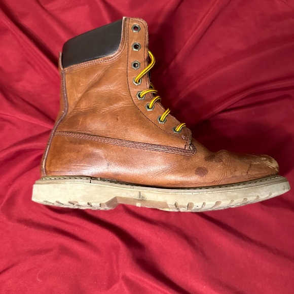Lone Wolf Boots vintage Size 8 Thermolite Leather Work Boots - Picture 6 of 15